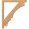 Ekena Millwork Balboa Arts & Crafts Smooth Bracket, Western Red Cedar, 3 1/2"W x 42"D x 48"H BKT04X42X48BOA03SWR - alternate 4